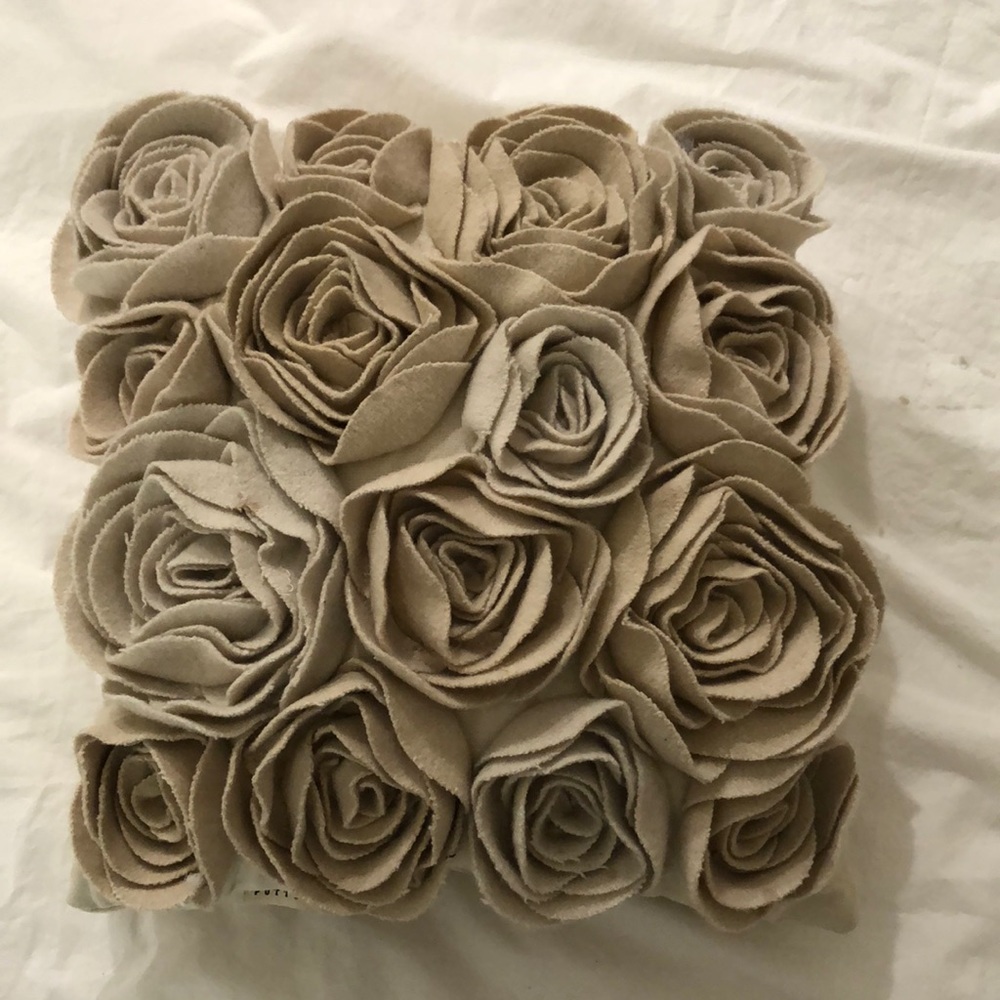 12 * 12 pottery barn decor pillow with insert